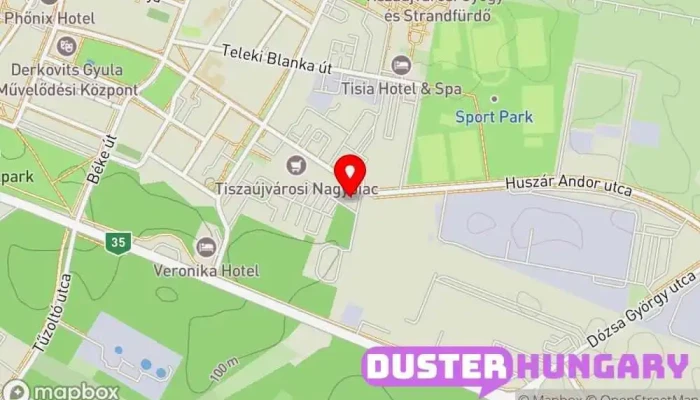 térkép Best Tyre Kft Gumiabroncs-szerviz, Autószerelő, Autógumi ban Tiszaújváros