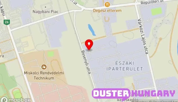 térkép Betavas Kft Acélforgalmazó ban Miskolc