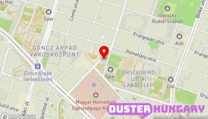 térkép Biztonsági rács Lakatos ban Budapest