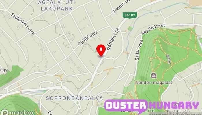 térkép Bizzer László Gépműhely ban Sopron