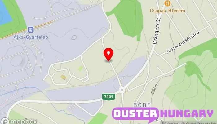 térkép BMPK Service Kft – Lakatos munkák egyedi igényekhez Fémszerkezetgyártó vállalat ban Ajka