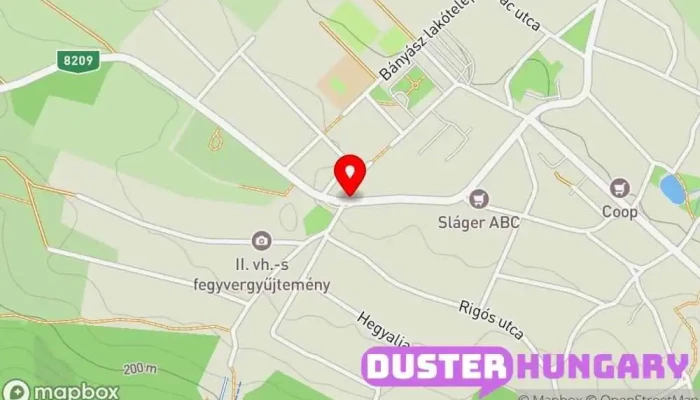térkép Bodajk, Dózsa György utca 78. Buszmegálló ban Bodajk