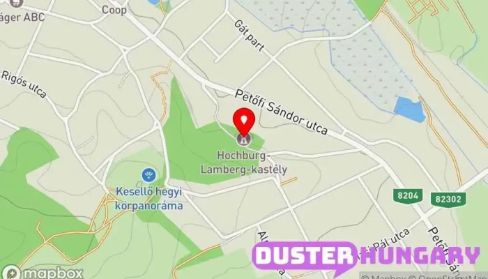 térkép Bodajki Vadászkastély Kastély ban Bodajk