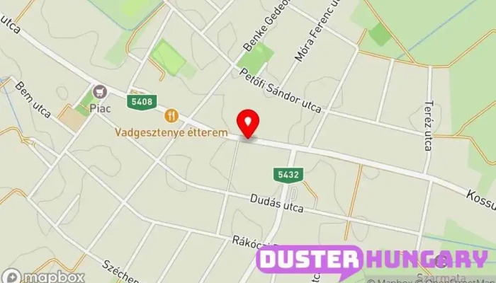 térkép Bordány  ban Bordány
