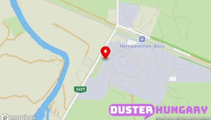 térkép Borsodi Sörgyár Kft. Élelmiszergyártó ban Bőcs