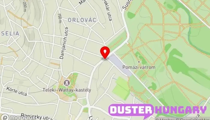 térkép Böszörményi Géza  ban Pomáz