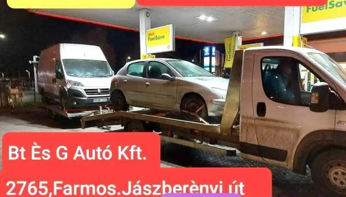 Bt Es G Auto Kft A Tulajdonostol - Farmos