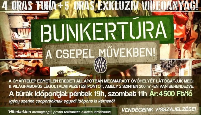 Budapestscenes Bunkertura Osszes - Budapest