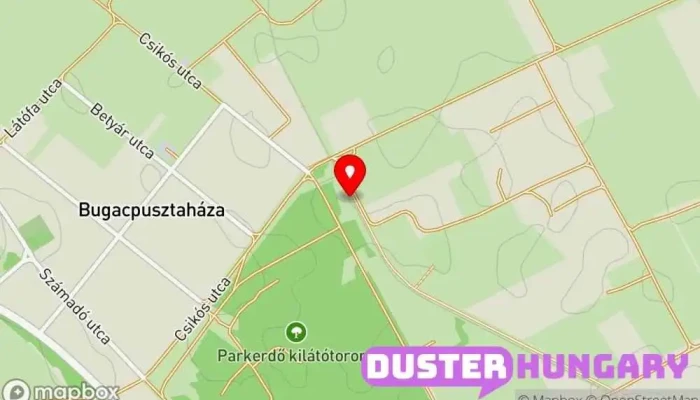 térkép Bugacpuszta Megálló ban Bugacpusztaháza