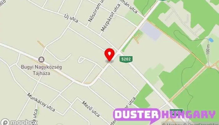 térkép Bugyi, Dabasi útelágazás Buszmegálló ban Bugyi