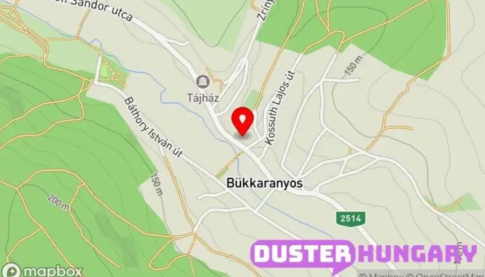 térkép Bükkaranyos  ban Bükkaranyos