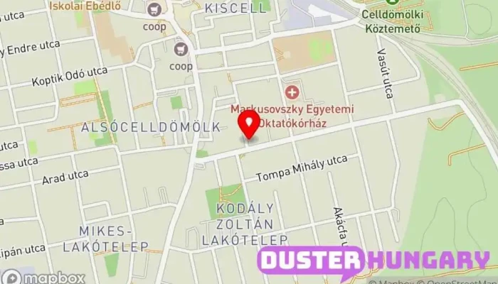 térkép Bulloffroad Auto Service - VOLTA ELECTRONICS KFT. Autószerelő ban Celldömölk
