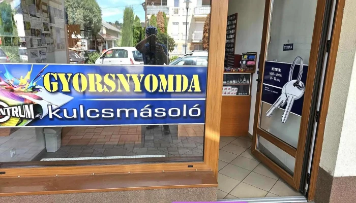 Centrum Gyorsnyomda Es Kulcsmasolo Kulso - Balatonalmádi