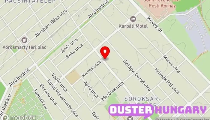 térkép CISA Lakatos ban Budapest