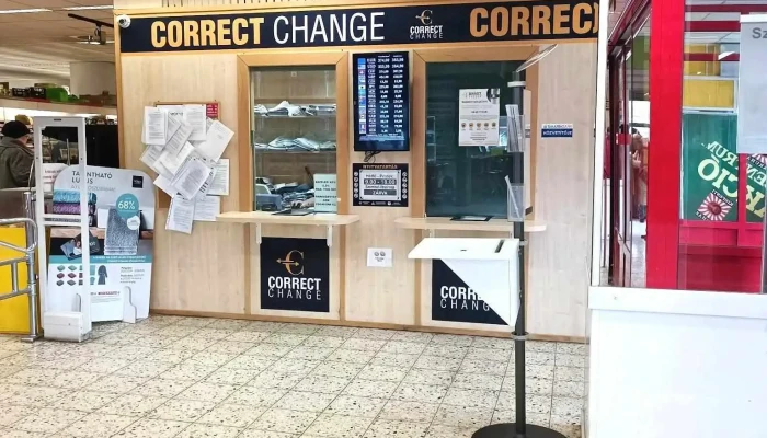 Correct Change -    Kispest Valutavalto Kulso - Budapest