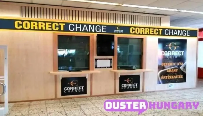 Correct Change -    Kispest Valutavalto Osszes - Budapest