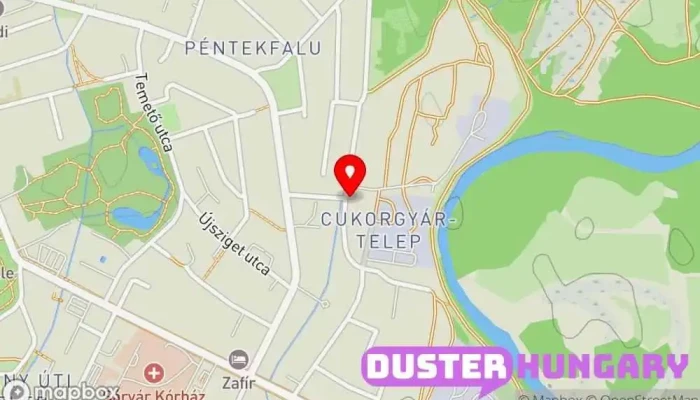 térkép CP-Portál Kft. Asztalos ban Sárvár