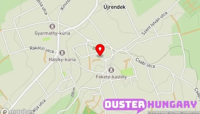 térkép Csabrendek  ban Csabrendek