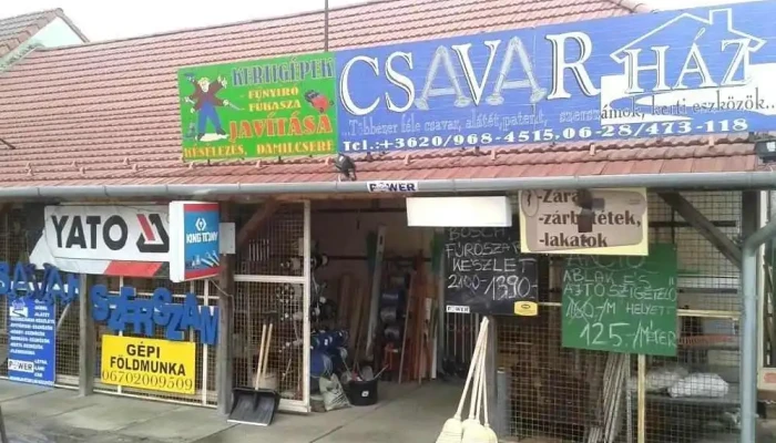 Csavar -  Haz   Szerszam   Barkacs   Csavar -    Szakuzlet A Tulajdonostol - Kistarcsa