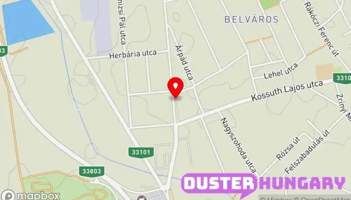 térkép Csavartár Barkácsbolt ban Füzesabony