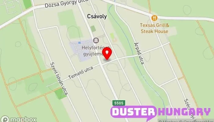 térkép Csávoly  ban Csávoly