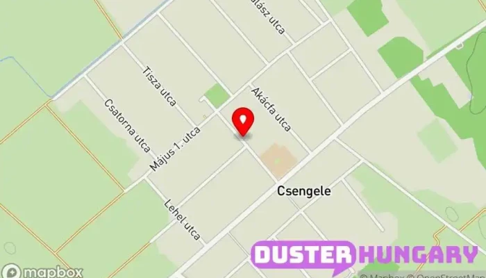 térkép Csengele  ban Csengele
