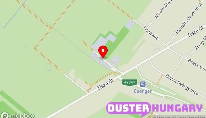 térkép Csenger-Bos Kft. Takarmánygyártó ban Csenger