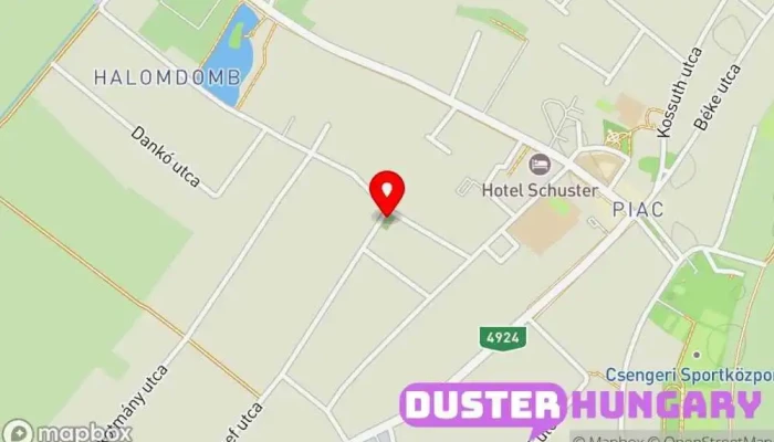 térkép Csenger  ban Csenger
