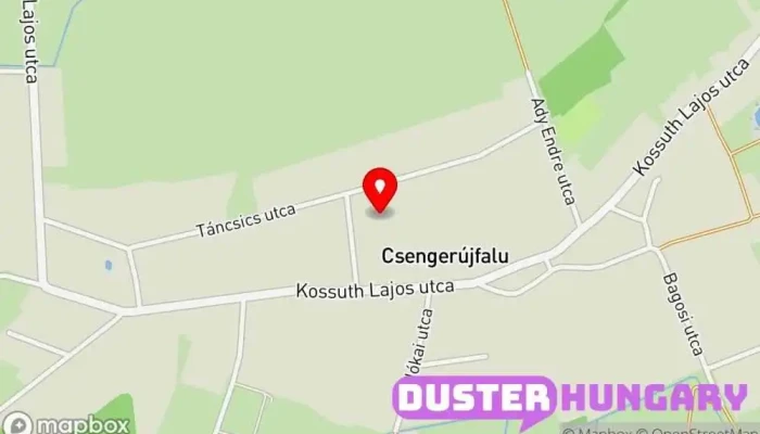 térkép Csengerújfalu  ban Csengerújfalu