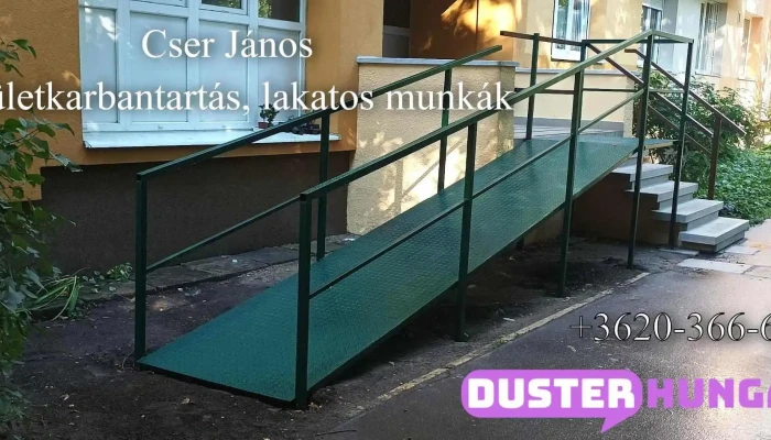 Cser János Épületkarbantartás, Lakatos munkák - Hungary