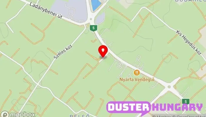 térkép Cserepeslemez Építőanyagokat forgalmazó üzlet ban Kecskemét