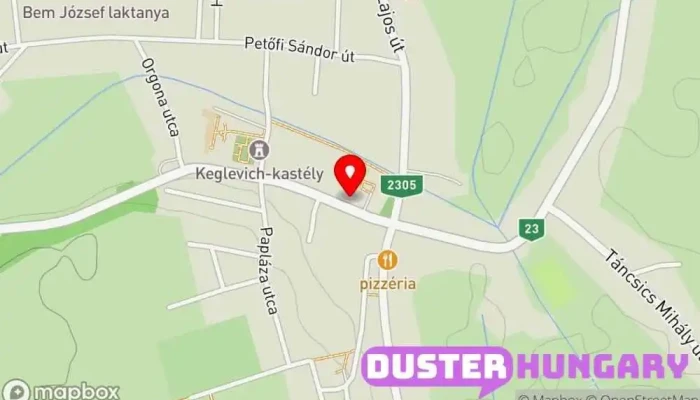 térkép Csesziék Háztartási Boltja Műanyag termékek forgalmazója ban Pétervására