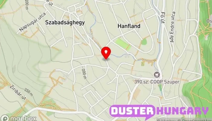 térkép Csobánka, Tavasz lépcső Buszmegálló ban Csobánka