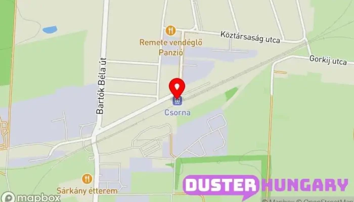 térkép Csorna Megálló, Buszmegálló, Vasútállomás ban Csorna