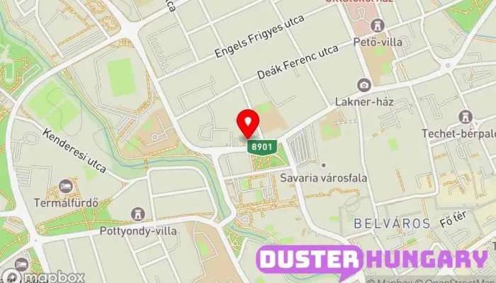 térkép D-Gáber Tanácsadó Kft. Tanácsadó ban Szombathely
