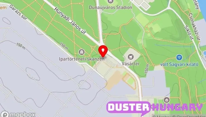 térkép DAK Acélszerkezeti Kft  ban Dunaújváros