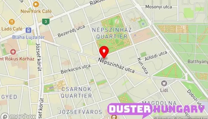 térkép Dom-Zett Kft. Kulcsmásolás ban Budapest