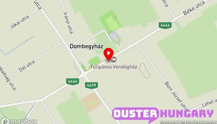 térkép Dombegyházi Agrár Zrt. Irodaház ban Dombegyház