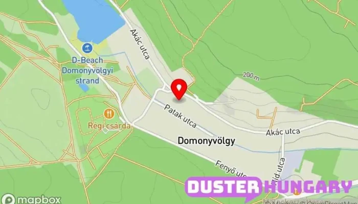 térkép Domonyvölgy  ban Domony