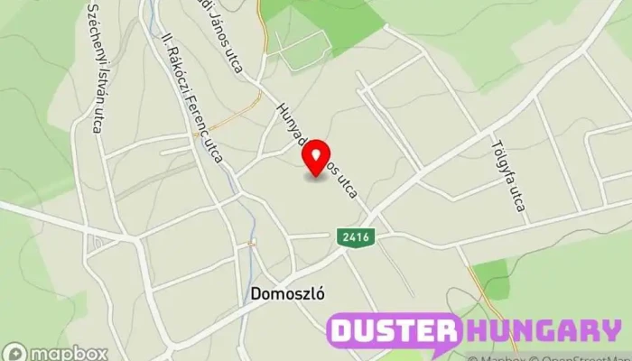 térkép Domoszló  ban Domoszló