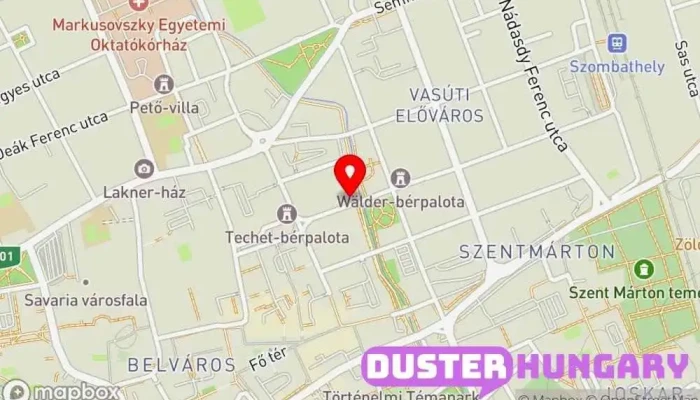 térkép Dömötör Bútor Bútorbolt ban Szombathely