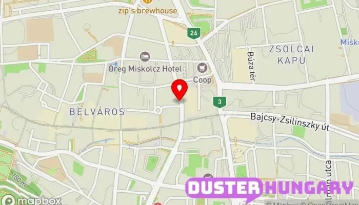 térkép Dr. Görgényi Lászó Proktológus specialista - GMEDIC Kft., proktológiai szakrendelés és tanácsadás. Sebész, Proktológus ban Miskolc