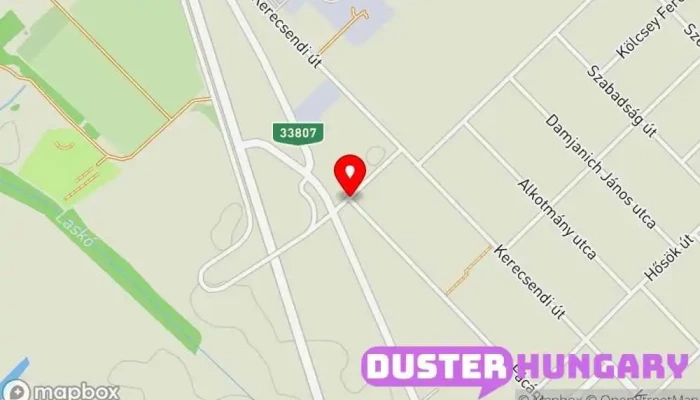 térkép Dukko 97 Bt.  ban Füzesabony