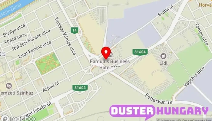 térkép Enterworks Kft. Munkaerő-kölcsönző ban Győr