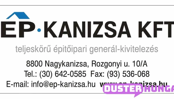 Ep Kanizsa Kft A Tulajdonostol - Nagykanizsa