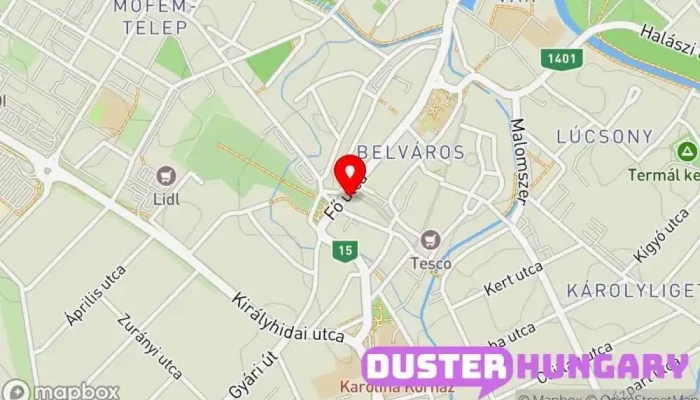 térkép Eva Massage Masszőr ban Mosonmagyaróvár