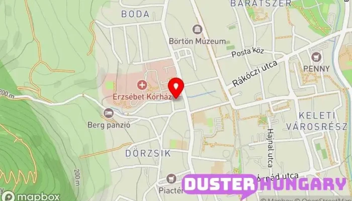 térkép F And G Betéti Társaság  ban Sátoraljaújhely