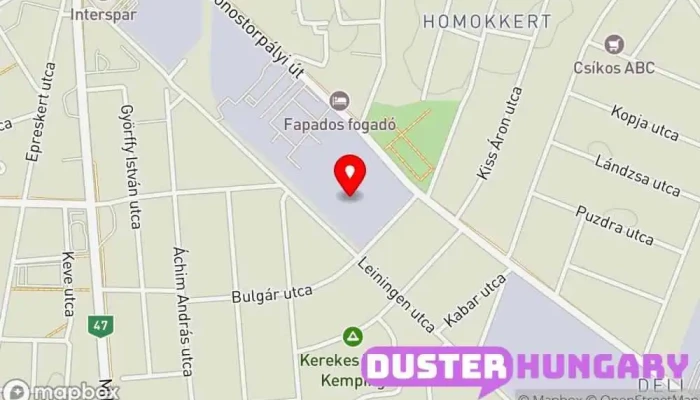 térkép Faktum kft. Acélgyártó ban Debrecen