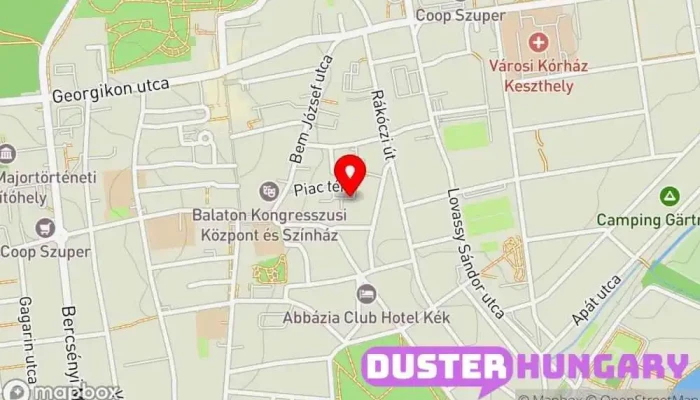 térkép Farkas Attila Autójavító ban Keszthely