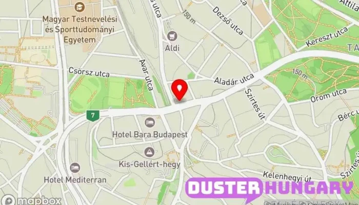 térkép Fehér Ablak Kft. Ablakkezelési bolt ban Budapest